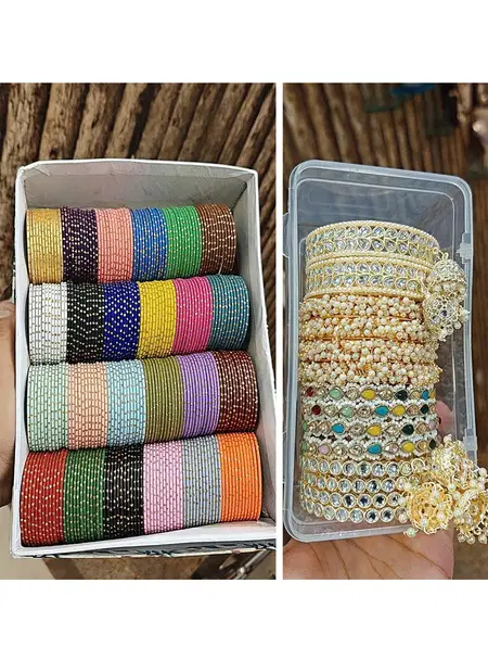 Kum Kum Metal Bangles Combo Box 2